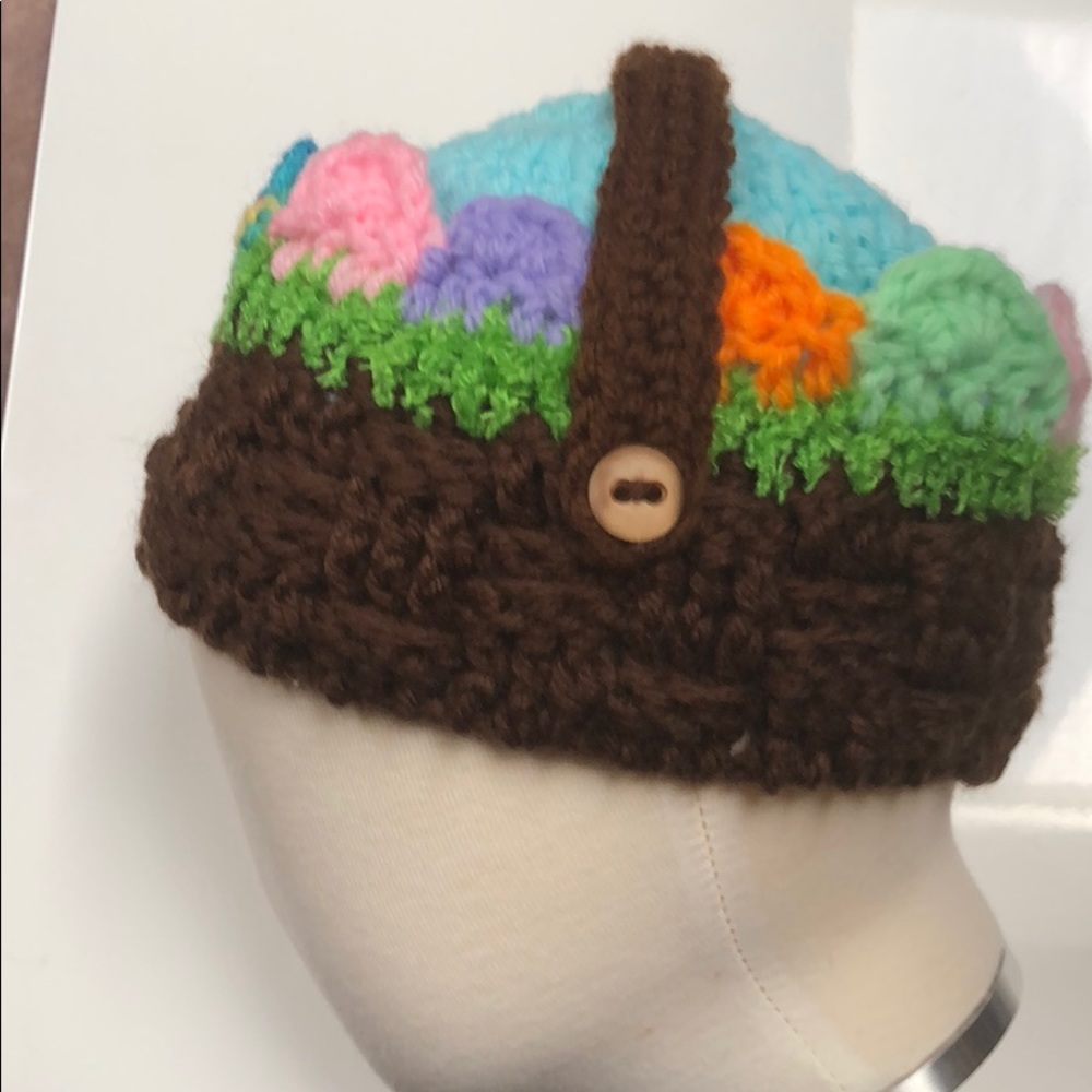 Easter photo prop hat 🐇..—..—..—..—... handmade